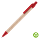 Picture of BIOSENSE RECYCLED PAPER BALL PEN - RED