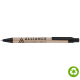 Picture of BIOSENSE RECYCLED PAPER WHEATSTRAW BALL PEN - BLACK