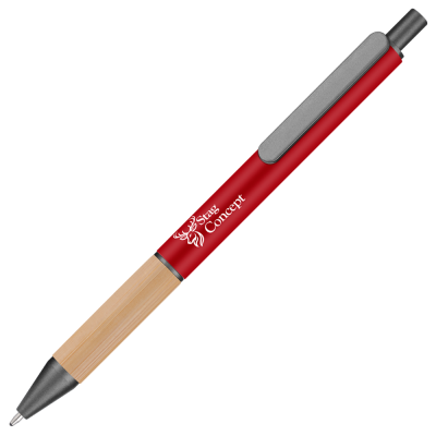 Picture of BROOK GRS RECYCLED BALL PEN - RED