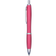 Picture of CONTOUR COLOUR WHEATSTRAW BALL PEN - RED