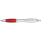 Picture of CONTOUR ARGENT BALL PEN - SILVER - RED