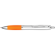 Picture of CONTOUR ARGENT BALL PEN - SILVER - ORANGE