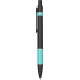 Picture of CONTRAST METAL BALL PEN - LIGHT BLUE
