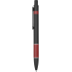 Picture of CONTRAST METAL BALL PEN - RED