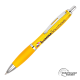 Picture of CONTOUR COLOUR GRS RECYCLED BALL PEN - YELLOW