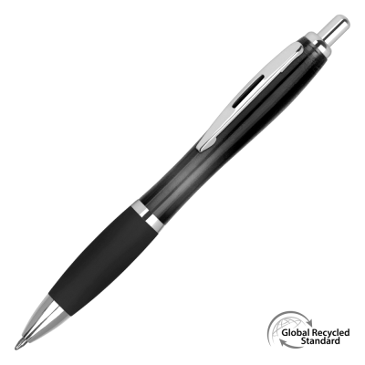 Picture of CONTOUR STANDARD GRS RECYCLED BALL PEN - BLACK