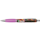 Picture of CONTOUR FULL COLOUR WRAP BALL PEN - WHITE - PURPLE (BLUE INK)