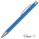 Picture of ERGO SOFT FEEL GRS RECYCLED BALL PEN - LIGHT BLUE