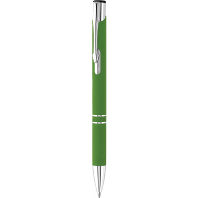 Picture of ELECTRA CLASSIC SOFT FEEL METAL BALL PEN - GREEN.