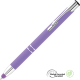 Picture of ELECTRA CLASSIC GRS RECYCLED SOFT FEEL METAL BALL PEN with Stylus - Lilac