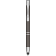 Picture of ELECTRA CLASSIC SOFT FEEL METAL BALL PEN with Stylus - Slate (Blue Ink)