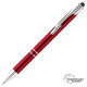 Picture of ELECTRA-I CLASSIC METAL GRS RECYCLED BALL PEN with Stylus- Red