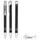 Picture of ELECTRA GRS RECYCLED METAL BALL PEN - BLACK