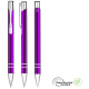 Picture of ELECTRA GRS RECYCLED METAL BALL PEN - PURPLE