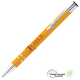Picture of ELECTRA GRS RECYCLED SOFT FEEL METAL BALL PEN - YELLOW