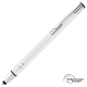Picture of ELECTRA GRS RECYCLED METAL TOUCH STYLUS BALL PEN - WHITE
