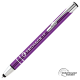 Picture of ELECTRA GRS RECYCLED METAL TOUCH STYLUS BALL PEN - PURPLE