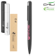 Picture of FOLK SOFT FEEL RECYCLED METAL BALL PEN BY CHILI - BLACK