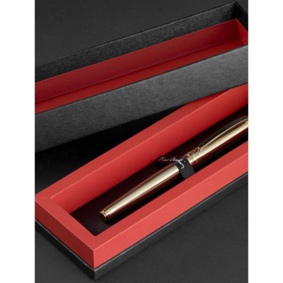 Picture of PIERRE CARDIN LUSTROUS ROLLERBALL PEN in Gold