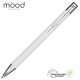Picture of MOOD GRS RECYCLED SOFT FEEL METAL BALL PEN - WHITE