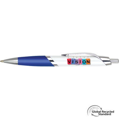 Picture of SPECTRUM MAX GRS RECYCLED BALL PEN in Blue