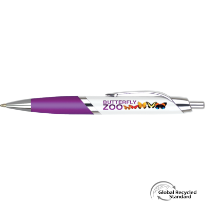 Picture of SPECTRUM MAX GRS RECYCLED BALL PEN in Purple