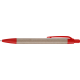 Picture of STRAWKRAFT RECYCLED PAPER BALL PEN - RED