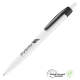 Picture of SUPERSAVER CLICK GRS RECYCLED PLASTIC BALL PEN - BLACK