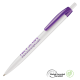 Picture of SUPERSAVER CLICK GRS RECYCLED PLASTIC BALL PEN - PURPLE