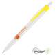 Picture of SUPERSAVER CLICK GRS RECYCLED PLASTIC BALL PEN - YELLOW