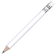 Picture of MINI WOOD PENCIL with Eraser - White