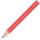 Picture of MINI WOOD PENCIL with No Eraser - Red