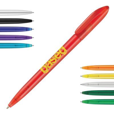 Picture of SUPERSAVER TWIST FROST BALL PEN (PAD PRINT).