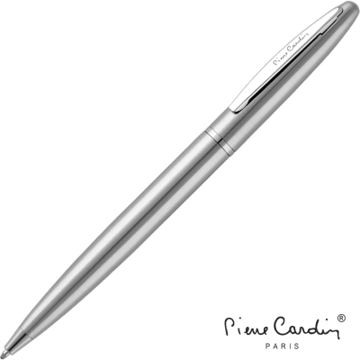 Picture of PIERRE CARDIN CLARENCE STAINLESS STEEL METAL BALL PEN (LINE COLOUR PRINT)