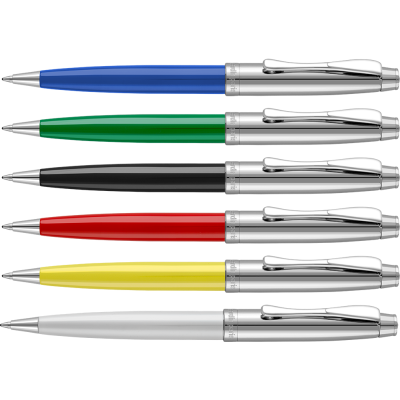 Picture of PIERRE CARDIN CLERMONT BALL PEN (LINE COLOUR PRINT).