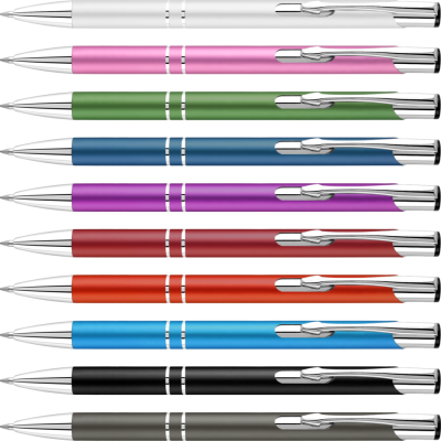 Picture of ELECTRA CLASSIC SATIN BALL PEN (LINE COLOUR PRINT).