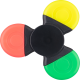 Picture of HI-SPIN HIGHLIGHTER - BLACK, PINK, GREEN, YELLOW