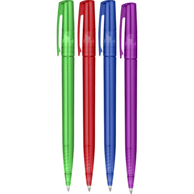 Picture of CLEARANCE OTUS DIAMOND BALL PEN (LINE COLOUR PRINT)