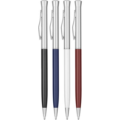 Picture of CLEARANCE CROWN BALL PEN (LINE COLOUR PRINT).