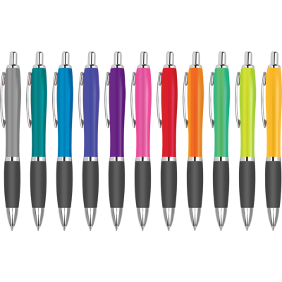 CONTOUR COLOUR BALL PEN (LINE COLOUR PRINT).