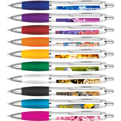 Picture of CONTOUR DIGITAL BALL PEN (LINE COLOUR PRINT)