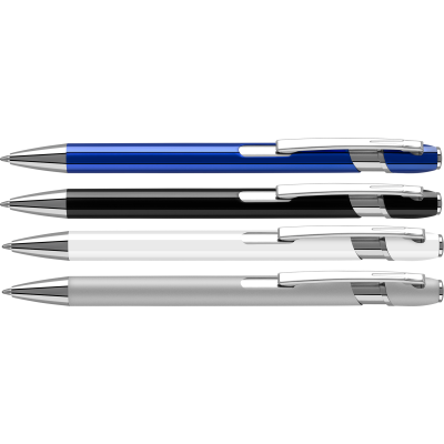 Picture of CLIFTON BALL PEN (FULL COLOUR PRINT) (WHITE ONLY)