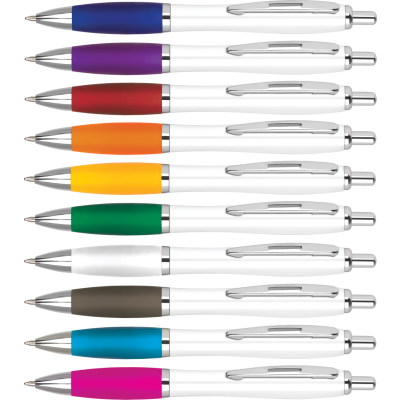 CONTOUR EXTRA BALL PEN (FULL COLOUR PRINT).