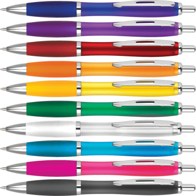 Picture of CONTOUR FROST BALL PEN (LINE COLOUR PRINT)