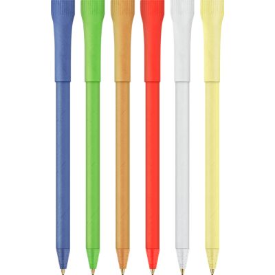 Picture of ECO - ONE EARTH BALL PEN (LINE COLOUR PRINT)