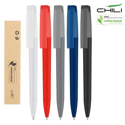 Picture of CHILI CONCEPT - NALA SOFTFEEL BALL PEN (LINE COLOUR PRINT).