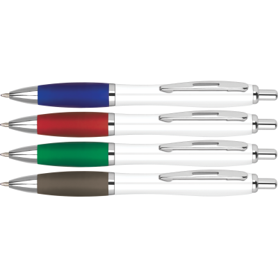 Picture of ECO - CONTOUR ECO BALL PEN (LINE COLOUR PRINT)