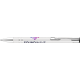 Picture of ELECTRA METAL BALL PEN - WHITE (ULTRA HD PRINT)