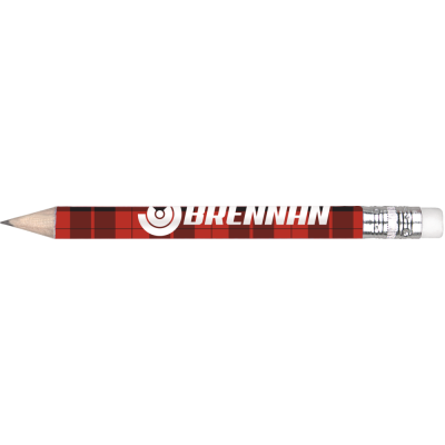 Picture of MINI WOOD PENCIL - with Eraser (Ultra Hd Print)