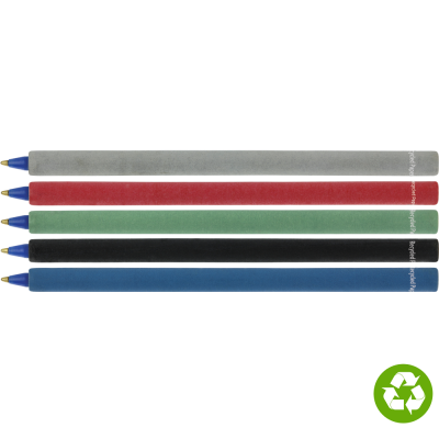 CLEARANCE RECYCLED PAPER PEN (LINE COLOUR PRINT).